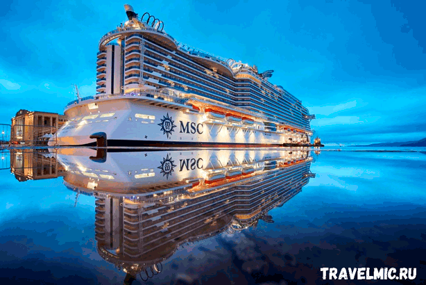 дешевый Круизный лайнер MSC Cruises для путешествий